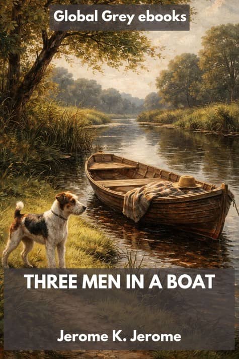 Sampul buku Three Men in a Boat (To Say Nothing of the Dog) oleh Jerome K. Jerome