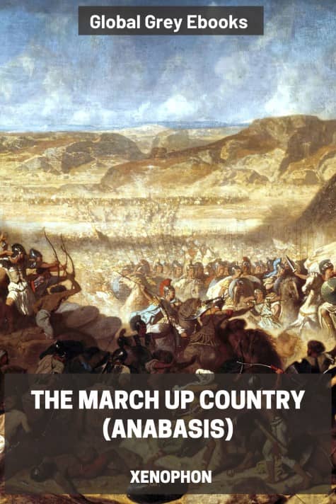 Sampul buku The March Up Country oleh Xenophon
