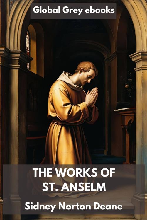 The Works of St. Anselm